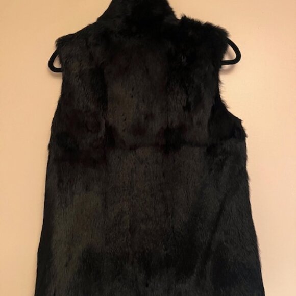 Michael Kors Black Fur Vest - Picture 3 of 5